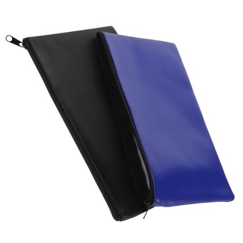 BCOATH 2 Stück Quittungs Aufbewahrungstaschen Papier Organizer Akten Tragetasche Bargeld Füllung Bargeld Taschen Für Geld Quittungs Organizer Quittungshalter Tragbare von BCOATH