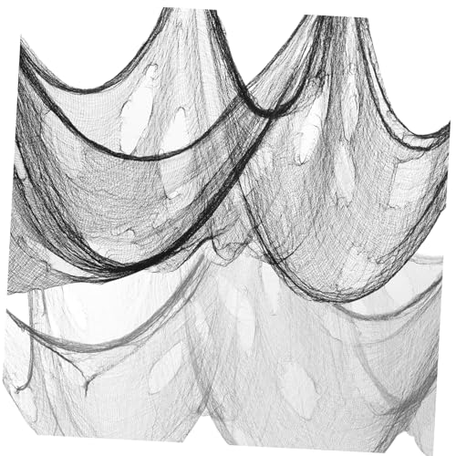 BCOATH 2 Teiliges Halloween Gruseltuch Set Aus Und Je Meter Für Spukhaus Dekoration Und Gruselige Halloween Atmosphäre BCOATH 2 Teiliges Halloween Gruseltuch Set Aus Und Je Meter Für Spukhaus Dekoration Und Gruselige Halloween Atmosphäre von BCOATH