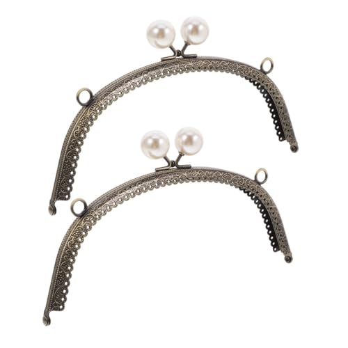 BCOATH Elegante Utility-geldbörsen-Hardware 2 Stück Ersatzverschlüsse Geldbeutelgriffe für Handtaschen BCOATH Elegante Utility-geldbörsen-Hardware 2 Stück Ersatzverschlüsse Geldbeutelgriffe für Handtaschen von BCOATH