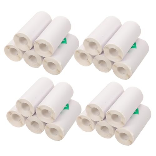 BCOATH 20 Rollen Mini Thermopapier Selbstklebend Thermodrucker Papier für Kamera Thermodrucker Schnell Trocknend Langlebig Scharf Druck für Büro Versand und Scrapbooking von BCOATH