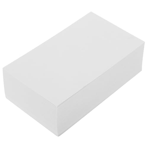 BCOATH 200Stücke Leere Karteikarten M² Lernen Notizen und DIY Karten Vielseitig Einsetzbar für Studenten Schriftsteller und Kreative Projekte BCOATH 200Stücke Leere Karteikarten M² Lernen Notizen und DIY Karten Vielseitig Einsetzbar für Studenten Schriftsteller und Kreative Projekte von BCOATH