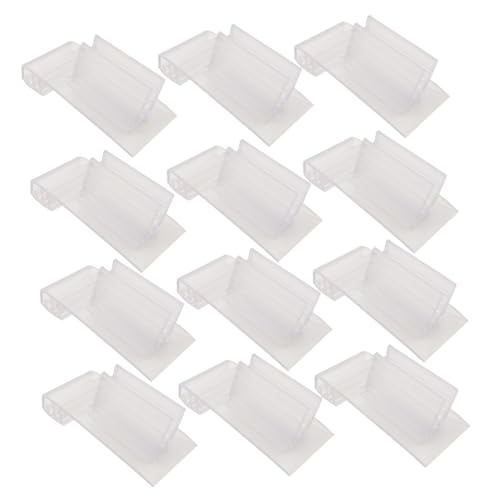 BCOATH 20Stücke Transparente Etikettenhalter für Flexible Nutzung Multifunktionale PVC für Preisschilder Selbstklebend für Täglichen Gebrauch und Einfache BCOATH 20Stücke Transparente Etikettenhalter für Flexible Nutzung Multifunktionale PVC für Preisschilder Selbstklebend für Täglichen Gebrauch und Einfache von BCOATH