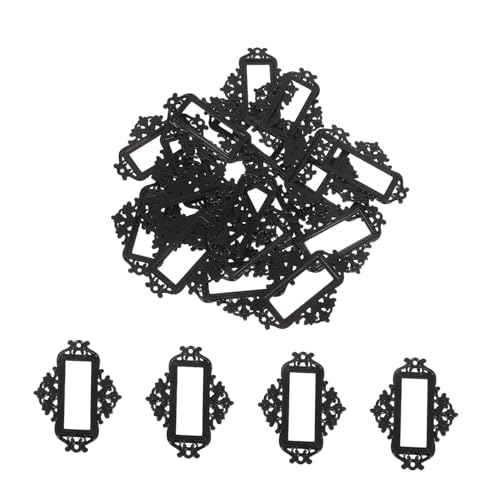 BCOATH 24 Stück Teiliges Vintage Metall Etikettenhalter mit Label Kartenrahmen Robuste Antike Schubladenbeschriftung für Akten Medikamentenschränke Dekorative Organizer-hardware für Büro BCOATH 24 Stück Teiliges Vintage Metall Etikettenhalter mit Label Kartenrahmen Robuste Antike Schubladenbeschriftung für Akten Medikamentenschränke Dekorative Organizer-hardware für Büro von BCOATH