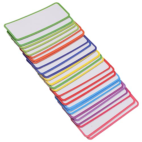 BCOATH 27Stücke Magnetische Trockenlöschetiketten Beschreibbare Kühlschrankmagnete Farbige Memo Aufkleber für Whiteboard und Magnettafel Wiederverwendbar Einfach BCOATH 27Stücke Magnetische Trockenlöschetiketten Beschreibbare Kühlschrankmagnete Farbige Memo Aufkleber für Whiteboard und Magnettafel Wiederverwendbar Einfach von BCOATH