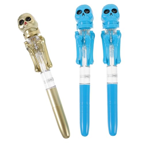 BCOATH 3 Stück Kürbis -Skelettstift Kürbisse glühen Halloween-Kugelschreiber beängstigend funky Halloween-Stifte für Neuheit Kugelschreiber Stifte Zufällige Farbe BCOATH 3 Stück Kürbis -Skelettstift Kürbisse glühen Halloween-Kugelschreiber beängstigend funky Halloween-Stifte für Neuheit Kugelschreiber Stifte Zufällige Farbe von BCOATH