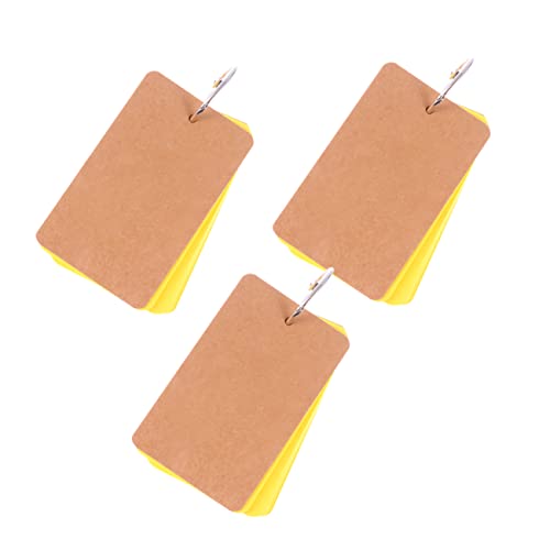 BCOATH 3 Stück Nachrichtenkarte Registerkarten Spiral- blinken es ist sprechen Ausstellung Punkt selbst Pop Pads Post Mini-Notizbuch kreative Notizblöcke Notizblock Yellow BCOATH 3 Stück Nachrichtenkarte Registerkarten Spiral- blinken es ist sprechen Ausstellung Punkt selbst Pop Pads Post Mini-Notizbuch kreative Notizblöcke Notizblock Yellow von BCOATH