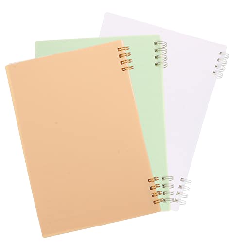 BCOATH 3 Stück Spiralnotizbuch Liniert Langlebiges Planer und Notizbuch für Studenten Büro Lehrer Minimalistisches Design für Tägliche Terminplanung und Aufgabenerfassung BCOATH 3 Stück Spiralnotizbuch Liniert Langlebiges Planer und Notizbuch für Studenten Büro Lehrer Minimalistisches Design für Tägliche Terminplanung und Aufgabenerfassung von BCOATH