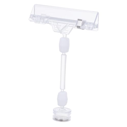 BCOATH 3 Stück Teiliges Preisetikettenhalter mit Starkem Magnet Transparente Preisschild Clips für Supermarkt Einfach zu Befestigen und Stabil Handlich und Tragbar für Werbung BCOATH 3 Stück Teiliges Preisetikettenhalter mit Starkem Magnet Transparente Preisschild Clips für Supermarkt Einfach zu Befestigen und Stabil Handlich und Tragbar für Werbung von BCOATH