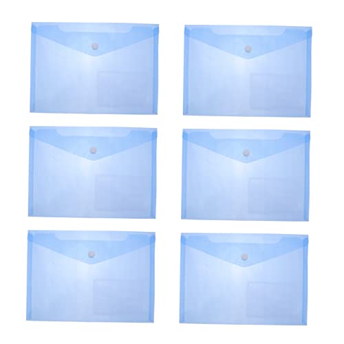 BCOATH 30 Stück transparente Aktentasche Taschenordner mit Lagerung dokumentieren aufbewahrungssack storage pockets file organizer Aktentasche fürs Büro Aktenaufbewahrungstaschen pp Blue BCOATH 30 Stück transparente Aktentasche Taschenordner mit Lagerung dokumentieren aufbewahrungssack storage pockets file organizer Aktentasche fürs Büro Aktenaufbewahrungstaschen pp Blue von BCOATH