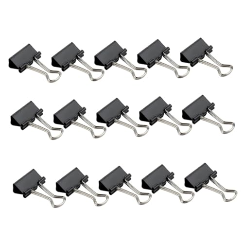 BCOATH 36 Stück Teiliges Metall Binder Clips Starke Metall Klemmen für Dokumentenorganisation Vielseitige Büroklammern Rutschfeste Halterung für Notizen Rechnungen und Akten Langlebig und BCOATH 36 Stück Teiliges Metall Binder Clips Starke Metall Klemmen für Dokumentenorganisation Vielseitige Büroklammern Rutschfeste Halterung für Notizen Rechnungen und Akten Langlebig und von BCOATH