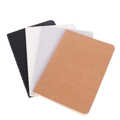 BCOATH 4 Stück Teiliges Blanko Notizbücher in Einfarbig Skizzenbücher mit Glatten Flächen Kreatives Schreib und Skizzenbuch für Schüler Bürobedarf Tagebuch für Malerei Notizen DIY BCOATH 4 Stück Teiliges Blanko Notizbücher in Einfarbig Skizzenbücher mit Glatten Flächen Kreatives Schreib und Skizzenbuch für Schüler Bürobedarf Tagebuch für Malerei Notizen DIY von BCOATH