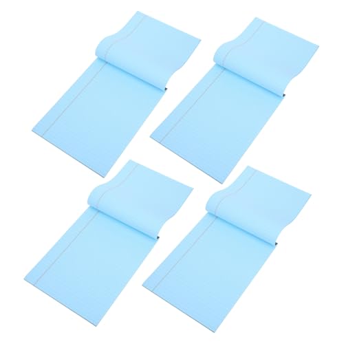 BCOATH 4 Stück Teiliges Schreibblöcke Liniert mit Abreißbarem Design Glattes Papier garantiert kein Durchdrücken für Schule Büro und Zuhause Praktische Memo pads für Ordentliche Notizen BCOATH 4 Stück Teiliges Schreibblöcke Liniert mit Abreißbarem Design Glattes Papier garantiert kein Durchdrücken für Schule Büro und Zuhause Praktische Memo pads für Ordentliche Notizen von BCOATH