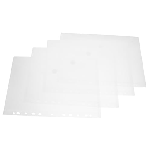 BCOATH 4 Stück Transparente Dokumententaschen mit Druckknopf Aufbewahrungstaschen aus Robustem Kunststoff Praktische Büro Organisationshüllen für Dokumente Schule Home office BCOATH 4 Stück Transparente Dokumententaschen mit Druckknopf Aufbewahrungstaschen aus Robustem Kunststoff Praktische Büro Organisationshüllen für Dokumente Schule Home office von BCOATH