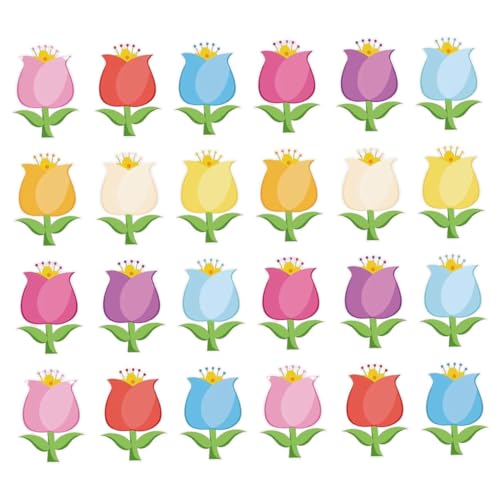 BCOATH 45Stücke Papierausschnitte für Frühlingsbasteln Dekorative Blumenausschnitte mit Klebepunkten für Kreative DIY Projekte und Pinnwand Dekoration BCOATH 45Stücke Papierausschnitte für Frühlingsbasteln Dekorative Blumenausschnitte mit Klebepunkten für Kreative DIY Projekte und Pinnwand Dekoration von BCOATH