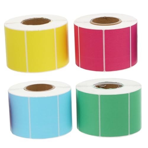BCOATH 4Rollen Thermopapieretiketten Wasserfeste Preisschilder und Beschreibbar für Organisation und Markierung Selbstklebend Langlebig BCOATH 4Rollen Thermopapieretiketten Wasserfeste Preisschilder und Beschreibbar für Organisation und Markierung Selbstklebend Langlebig von BCOATH