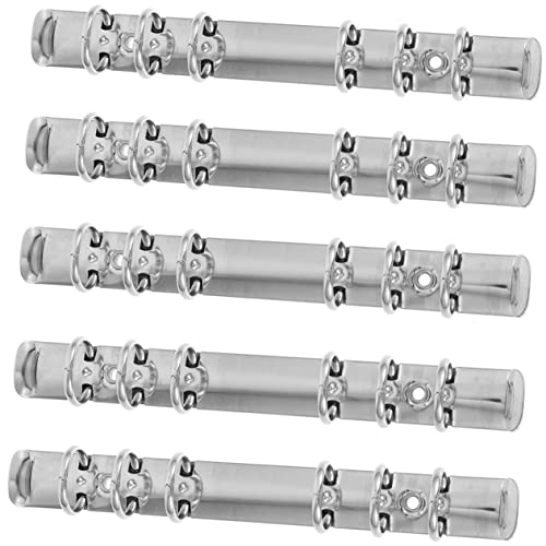 BCOATH 5Stücke Ring Binder Mechanismus Teilig Stabiler Aktenordner für Loseblatt Notizbücher und Planer Organisieren von Projekten und DIY Projekten Robustes Design BCOATH 5Stücke Ring Binder Mechanismus Teilig Stabiler Aktenordner für Loseblatt Notizbücher und Planer Organisieren von Projekten und DIY Projekten Robustes Design von BCOATH