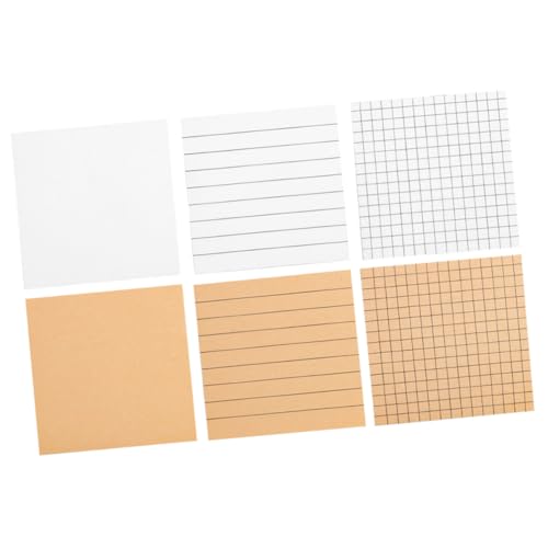 BCOATH 6 Stück Haftnotizen Kleine Selbstklebende Memo Pads mit Stark Haftendem für Büro Schule Studenten Vielseitig Einsetzbar Leicht Abreißbar Weiße und Naturfarbene Varianten BCOATH 6 Stück Haftnotizen Kleine Selbstklebende Memo Pads mit Stark Haftendem für Büro Schule Studenten Vielseitig Einsetzbar Leicht Abreißbar Weiße und Naturfarbene Varianten von BCOATH