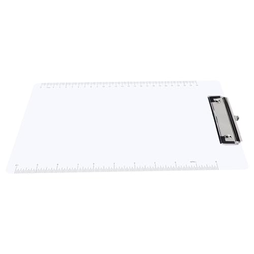 BCOATH 6 Stück Teiliges Transparentes Acryl Schreibbrett mit Maßstab Langlebiges Klemmbrett aus Bruchsicherem Material Edelstahlclip Vielseitig für Büro Schule und Handel Geeignet BCOATH 6 Stück Teiliges Transparentes Acryl Schreibbrett mit Maßstab Langlebiges Klemmbrett aus Bruchsicherem Material Edelstahlclip Vielseitig für Büro Schule und Handel Geeignet von BCOATH