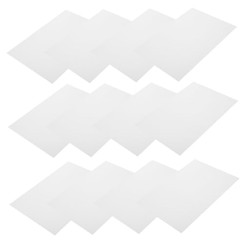 BCOATH 60 Blatt Silbernes Pet Klebepapier Bedruckbar für Laserdrucker Wasserfestes Etikettenpapier mit matter Oberfläche Selbstklebende Große Versandetiketten für Preisaufkleber und von BCOATH