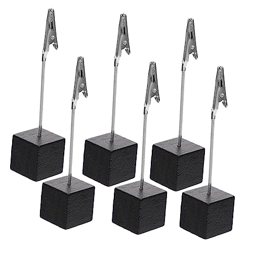 BCOATH 6Stücke Büro Memo Clips Retro Bildklemmen für Notizen Karten und DIY Projekte Robuste und Praktische Halter für Kreative Anwendungen Zufällig von BCOATH