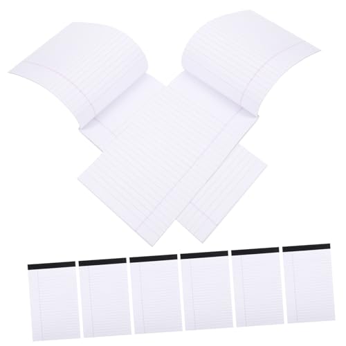 BCOATH 8 Stück Teiliges Notizblock mit Linierten Perforierten Blättern Reißbarem Memo Pad Vielseitig für Schule Büro und Professionelle Nutzung Minimalistisches Design Praktische BCOATH 8 Stück Teiliges Notizblock mit Linierten Perforierten Blättern Reißbarem Memo Pad Vielseitig für Schule Büro und Professionelle Nutzung Minimalistisches Design Praktische von BCOATH