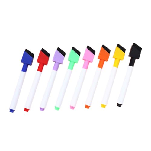 BCOATH 8Stücke Abwischbare Marker Lebendigen Abwischbare Stifte mit Radiergummi für Whiteboards Wasserbasierte Flüssige Vielseitige Schreibwerkzeuge BCOATH 8Stücke Abwischbare Marker Lebendigen Abwischbare Stifte mit Radiergummi für Whiteboards Wasserbasierte Flüssige Vielseitige Schreibwerkzeuge von BCOATH