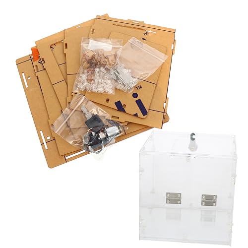 BCOATH Acryl Spendenbox Mit Schloss Transparente Wahlurne Für Vorschläge Gewinnspiele Und Spendenaktionen Abschließbare Für Sichere Abgaben BCOATH Acryl Spendenbox Mit Schloss Transparente Wahlurne Für Vorschläge Gewinnspiele Und Spendenaktionen Abschließbare Für Sichere Abgaben von BCOATH