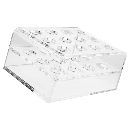 BCOATH Acryl Stifthalter für Trocken Abwischbare Marker Slot Ständer für Stifte und Make Up Pinsel Organizer für Büro und Zuhause und Platzsparend von BCOATH