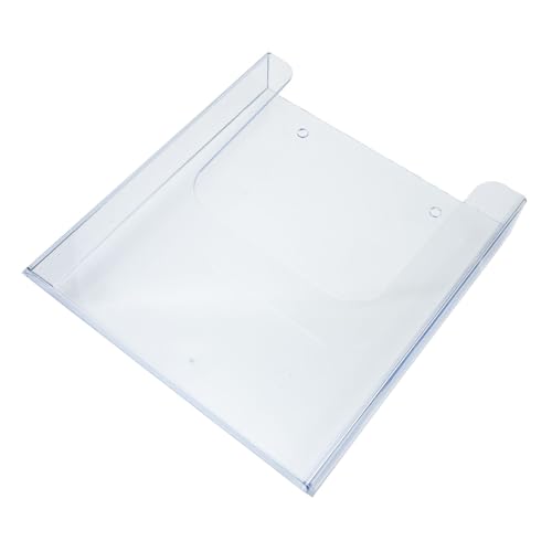 BCOATH Acryl Wandprospekthalter Briefablage mit Großer Kapazität Stabiler Wand magazinsammler für Büro und Zuhause Platzsparender Organizer für Dokumente Zeitschriften Post und von BCOATH