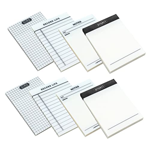 BCOATH Bücher Multifunktionale Notizpolster für Büro Schule und Zuhause Abnehmbarer Kleber Markieren und Organisieren BCOATH Bücher Multifunktionale Notizpolster für Büro Schule und Zuhause Abnehmbarer Kleber Markieren und Organisieren von BCOATH