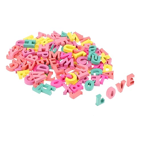 BCOATH Craft Your Style 100 Stück Holzdekor-Chips handgefertigte Schlüsselornamente Bunte -Holzstücke von BCOATH
