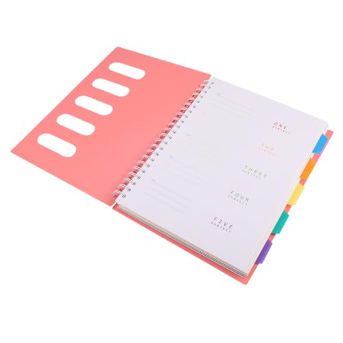 BCOATH Dickes Spiralnotizbuch mit Seitlicher Spiralbindung Liniert als Tagebuch und Notizblock für Schüler Komfortables Schreibpapier Schreibheft für Schule und Büro BCOATH Dickes Spiralnotizbuch mit Seitlicher Spiralbindung Liniert als Tagebuch und Notizblock für Schüler Komfortables Schreibpapier Schreibheft für Schule und Büro von BCOATH