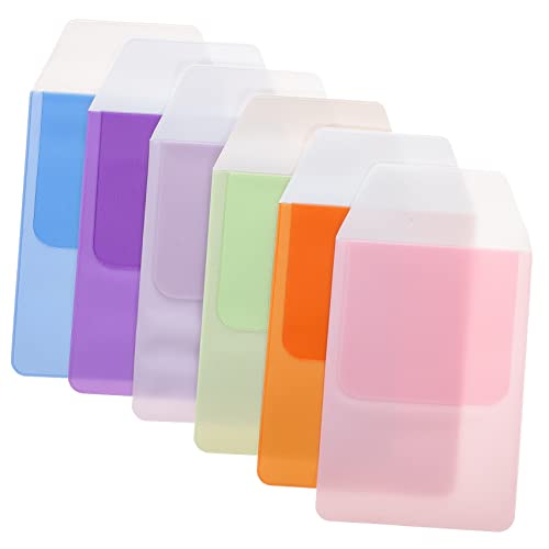 BCOATH Elegantes Design 6er-pack Stiftetaschen Gemischte Farben Auslaufsicherer Taschenschutz Für Zufällige Farben BCOATH Elegantes Design 6er-pack Stiftetaschen Gemischte Farben Auslaufsicherer Taschenschutz Für Zufällige Farben von BCOATH