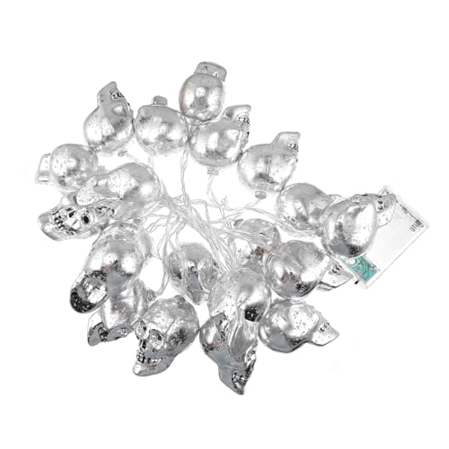 BCOATH Halloween Geister Lichter Schädel String Lichter Dekorative Lichter String Outdoor Party Beleuchtung Pile Lampe für von BCOATH