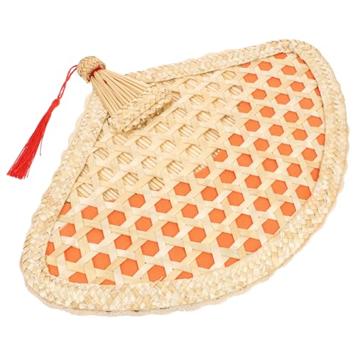 BCOATH Handgefertigter Sommer Fächer aus Woven Fan für Leicht und Tragbar für Zuhause Reisen Camping Dekoration BCOATH Handgefertigter Sommer Fächer aus Woven Fan für Leicht und Tragbar für Zuhause Reisen Camping Dekoration von BCOATH