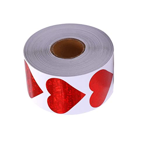 BCOATH Herzförmige Selbstklebende Aufkleber Leicht Abziehbar Valentinstag Dekorationsetiketten für Geschenke Scrapbooking Party Kreative Liebesetiketten BCOATH Herzförmige Selbstklebende Aufkleber Leicht Abziehbar Valentinstag Dekorationsetiketten für Geschenke Scrapbooking Party Kreative Liebesetiketten von BCOATH