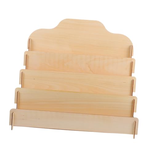 BCOATH Holzständer für Grußkarten und Sticker aus Robustem Lindenholz Multifunktionaler Präsentationsständer mit Großzügigem Stauraum für Verkaufsstände und Ausstellungen BCOATH Holzständer für Grußkarten und Sticker aus Robustem Lindenholz Multifunktionaler Präsentationsständer mit Großzügigem Stauraum für Verkaufsstände und Ausstellungen von BCOATH