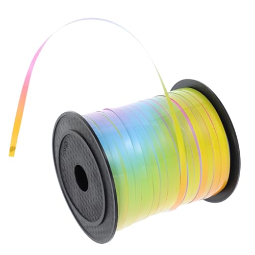 BCOATH Iridescent Balloon Curling Ribbon Bunte Geschenkband für Geburtstagsdeko Hochzeitsfeier Partydekoration und Bastelbedarf von BCOATH