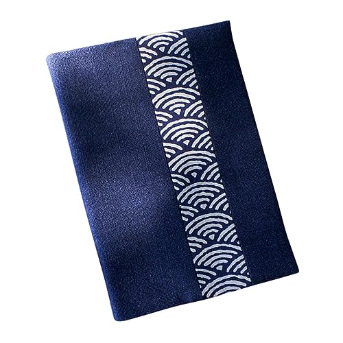 BCOATH Leinen Buchhülle mit Dekorativem Muster Handgefertigter Buchschutz und Kreativer Buchumschlag Langlebiger Stoffbezug für Tagebücher Schulbücher und Notizbücher Eleganter Buchdekor BCOATH Leinen Buchhülle mit Dekorativem Muster Handgefertigter Buchschutz und Kreativer Buchumschlag Langlebiger Stoffbezug für Tagebücher Schulbücher und Notizbücher Eleganter Buchdekor von BCOATH