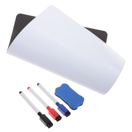 BCOATH Magnetische Whiteboard Notiztafel mit Stift und Radiergummi Wiederbeschreibbares Memoboard für Kühlschrank und Büro Magnetischer Notizblock zur Einfachen Zufällige Zufällige Farbe BCOATH Magnetische Whiteboard Notiztafel mit Stift und Radiergummi Wiederbeschreibbares Memoboard für Kühlschrank und Büro Magnetischer Notizblock zur Einfachen Zufällige Zufällige Farbe von BCOATH