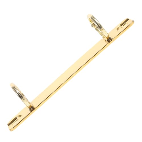 BCOATH Metall Binder Clip Mechanismus Ringbuchverschluss Gold Robuster Organizer für Lose Abnehmbarer DIY Notizbuch Binder für Ringbucheinlagen und Schnellhefter Ordner Zubehör BCOATH Metall Binder Clip Mechanismus Ringbuchverschluss Gold Robuster Organizer für Lose Abnehmbarer DIY Notizbuch Binder für Ringbucheinlagen und Schnellhefter Ordner Zubehör von BCOATH