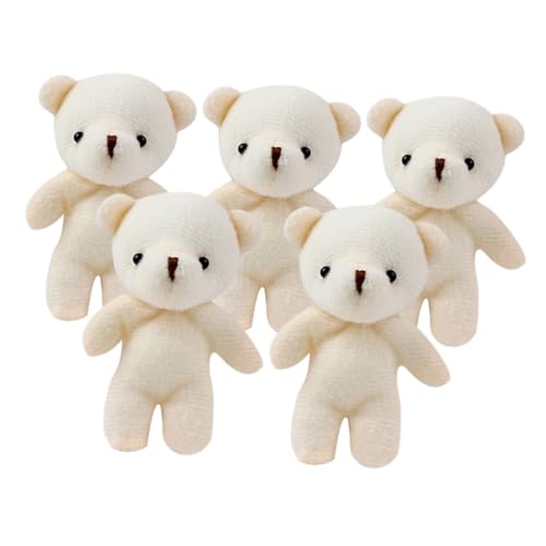 BCOATH Niedliches Tierspielzeug 5 Stück multifunktionaler Bärenanhänger tragbar zum Aufhängen Mini-Bärenfiguren BCOATH Niedliches Tierspielzeug 5 Stück multifunktionaler Bärenanhänger tragbar zum Aufhängen Mini-Bärenfiguren von BCOATH