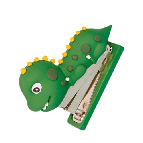 BCOATH Mini Dinosaurier Hefter aus Silikon und Tragbarer Büro Tacker für Papier Dekoratives Niedliches Design Leichtes Heftgerät für Schule und Zuhause BCOATH Mini Dinosaurier Hefter aus Silikon und Tragbarer Büro Tacker für Papier Dekoratives Niedliches Design Leichtes Heftgerät für Schule und Zuhause von BCOATH