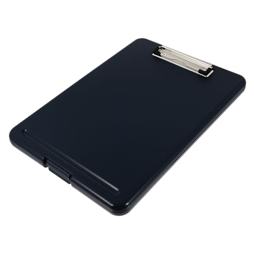 BCOATH Multifunktionales Kunststoff Klemmbrett mit Aufbewahrungsbox Stabiles Nursing Clipboard für Büro und Pflege Praktisches Dokumenten Organizer in Retro Blau Robust und BCOATH Multifunktionales Kunststoff Klemmbrett mit Aufbewahrungsbox Stabiles Nursing Clipboard für Büro und Pflege Praktisches Dokumenten Organizer in Retro Blau Robust und von BCOATH
