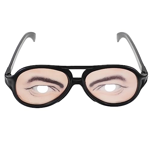 BCOATH Okular-Brille für Kinder, Cosplay, Brille, mit Augen, Halloween-Brille, lustige Outdoor-Brille, Männer und Frauen, Kleidung von BCOATH