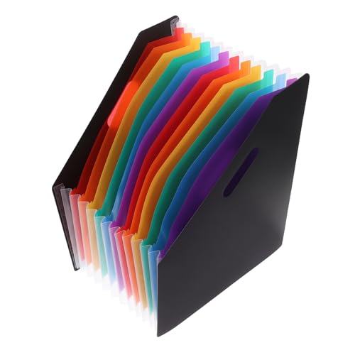 BCOATH Ordner Organpaket Standordner-Organizer für den Schreibtisch schlank klein Tasche Schule sortiermappe dokumentenordner vertikaler Dateiordner Akkordeon-Datei-Organizer vertikal BCOATH Ordner Organpaket Standordner-Organizer für den Schreibtisch schlank klein Tasche Schule sortiermappe dokumentenordner vertikaler Dateiordner Akkordeon-Datei-Organizer vertikal von BCOATH