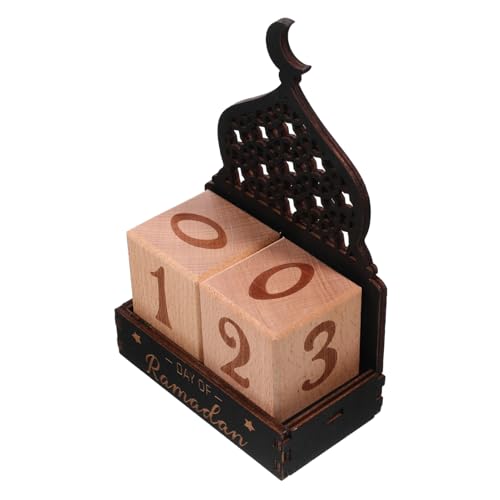 BCOATH Ramadan-countdown-kalenderblock: Holzstern Und Mondornament 2025 2026, Heimdekoration, Eid Mubarak, Diy- Kalender Für Muslimische Partys BCOATH Ramadan-countdown-kalenderblock: Holzstern Und Mondornament 2025 2026, Heimdekoration, Eid Mubarak, Diy- Kalender Für Muslimische Partys von BCOATH