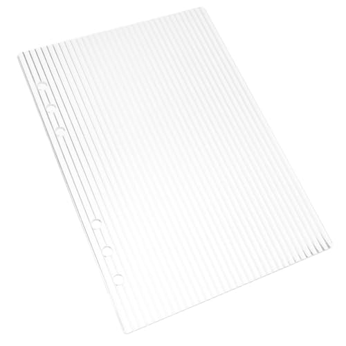 BCOATH Ring Binder Cover aus Transparentem Acryl Minimalistischer Organizer Schutz für Notizbuch Memo Budgetplaner Elegante Klare Buchhülle für Personalisierbare Loseblatt ordner BCOATH Ring Binder Cover aus Transparentem Acryl Minimalistischer Organizer Schutz für Notizbuch Memo Budgetplaner Elegante Klare Buchhülle für Personalisierbare Loseblatt ordner von BCOATH