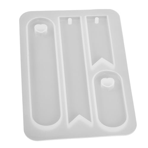 BCOATH Silikonform Lesezeichen DIY Silikonform für Epoxidharz Buchzeichenherstellung Oval und Mehrfachgrößen Flexible Wiederverwendbare Bastelform für Harz UV Harz Kerzen Seife BCOATH Silikonform Lesezeichen DIY Silikonform für Epoxidharz Buchzeichenherstellung Oval und Mehrfachgrößen Flexible Wiederverwendbare Bastelform für Harz UV Harz Kerzen Seife von BCOATH