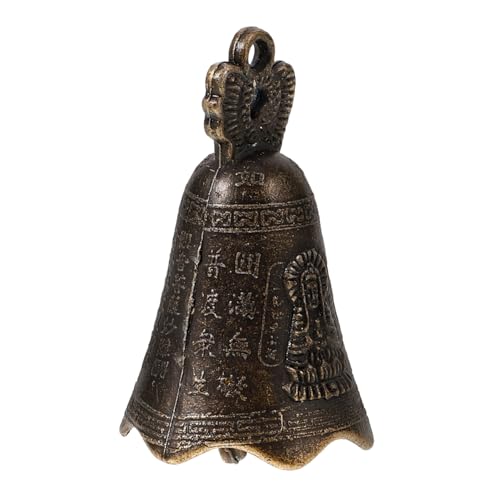 BCOATH Vintage Glocke Retro Feng Shui Buddhismus Windspiel Kleine Dekorative Schelle Für Hochzeit Party Garten Tischdekoration von BCOATH